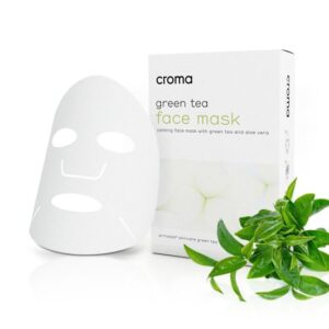 Croma Green Tea Face Mask-Pack of 8