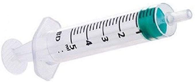 Syringe 5ML Luer Slip
